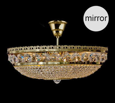 306400009 brass mirror - 1