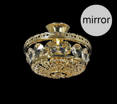 304400002 brass mirror - 1