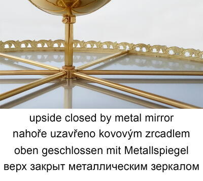 306400009 brass mirror - 2